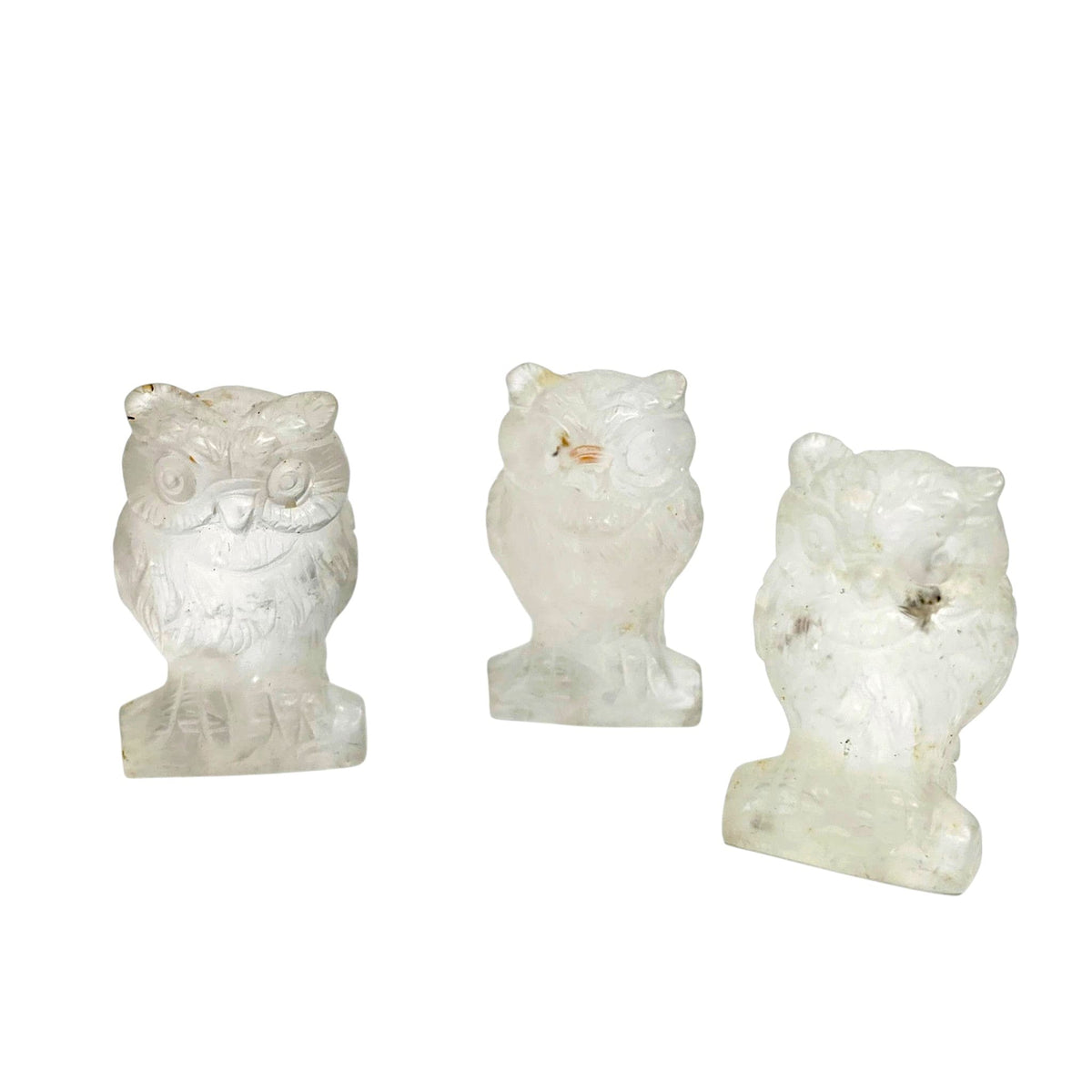 Clear Quartz Owl