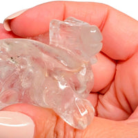 Clear Quartz Dragon