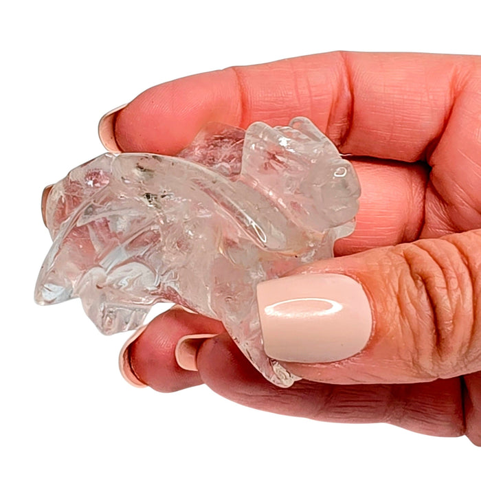 Clear Quartz Dragon
