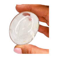 Clear Quartz Palm Stone