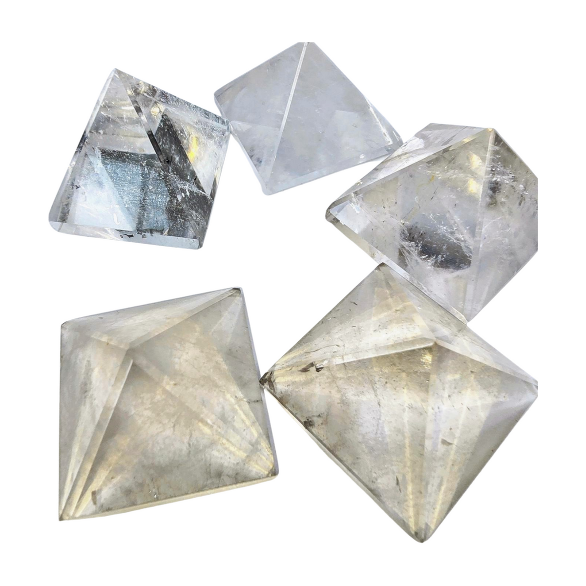 Clear Quartz Pyramid Small