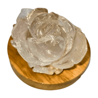 Clear Quartz Rose Light