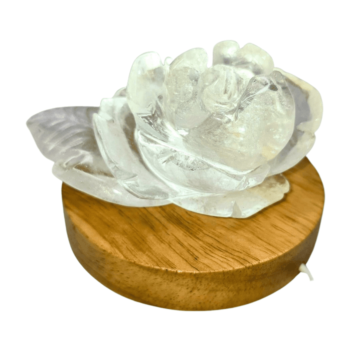 Clear Quartz Rose Light