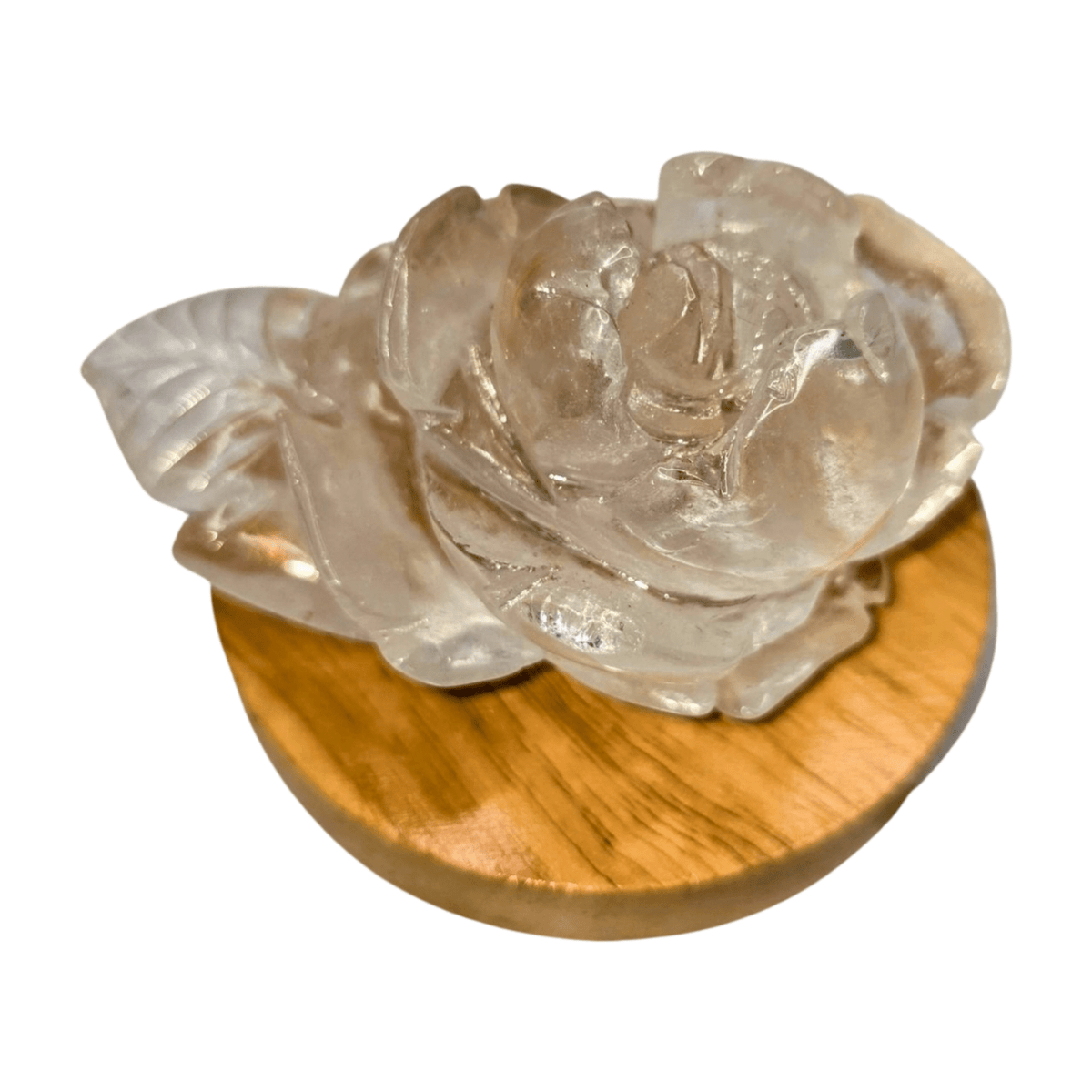 Clear Quartz Rose Light