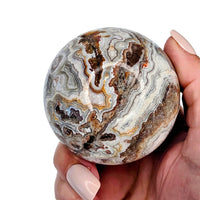 Crazy Lace Agate Sphere