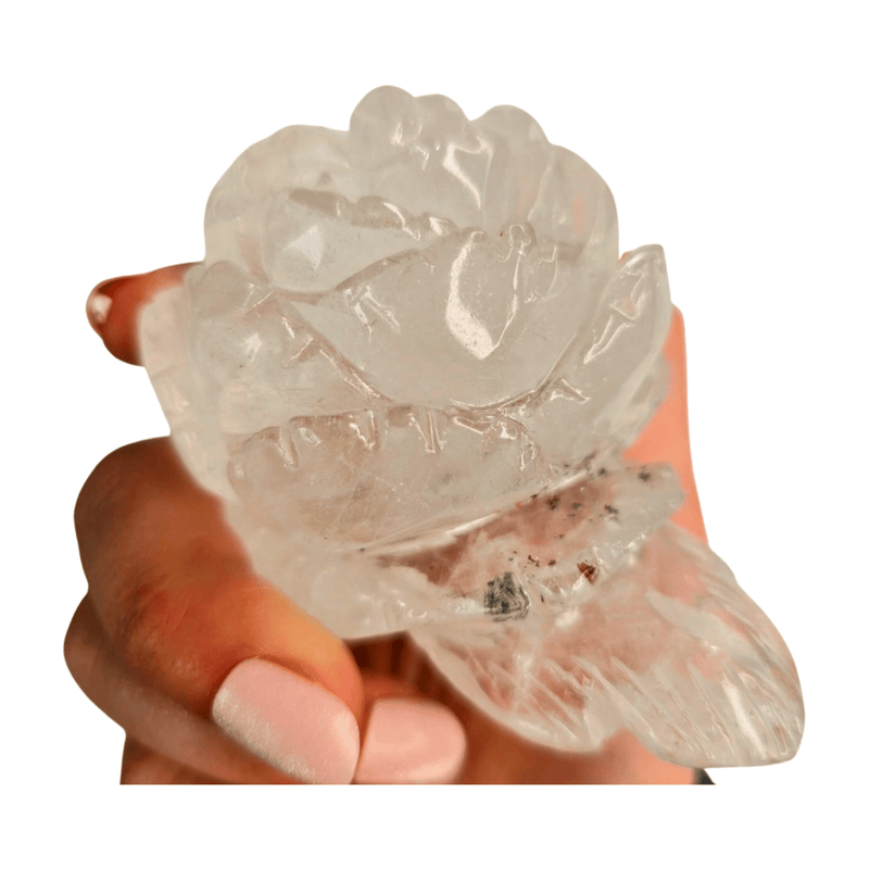 Clear Quartz Rose Light