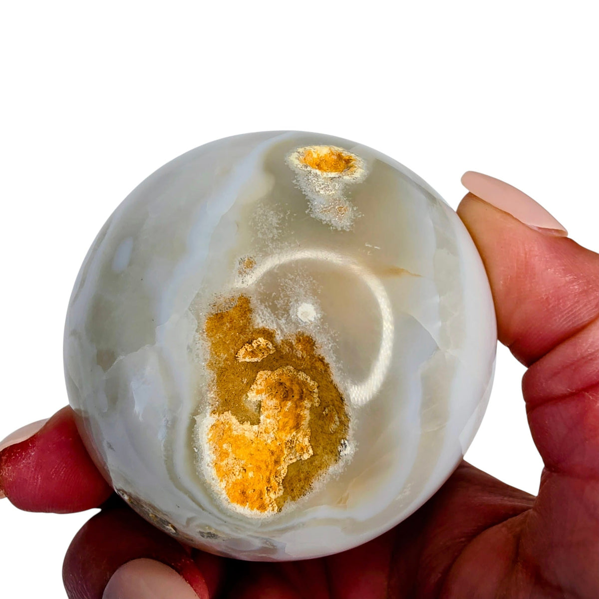 Druzy Agate Sphere