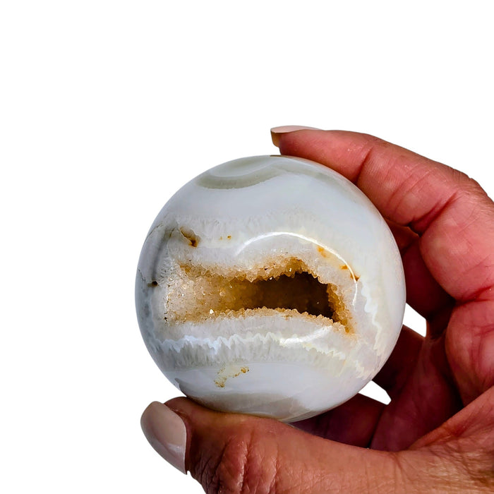 Druzy Agate Sphere