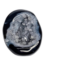 Druzy Black Agate Pocket Stone