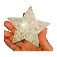 Druzy Quartz Star