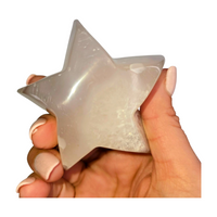Druzy Quartz Star