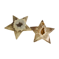 Druzy Quartz Star