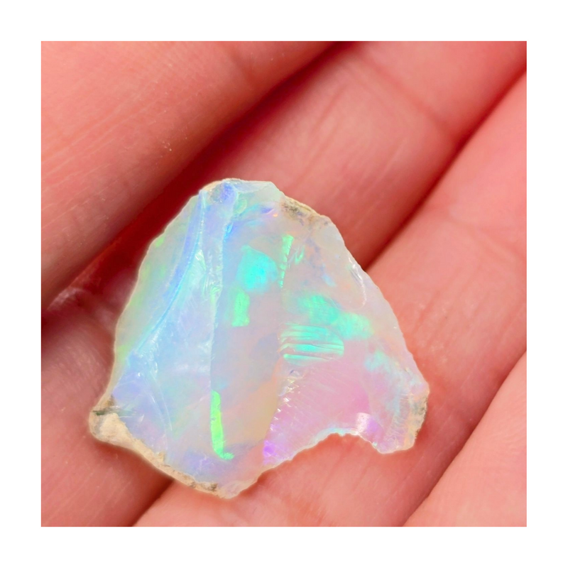 Ethiopian Rainbow Opal - Fancy