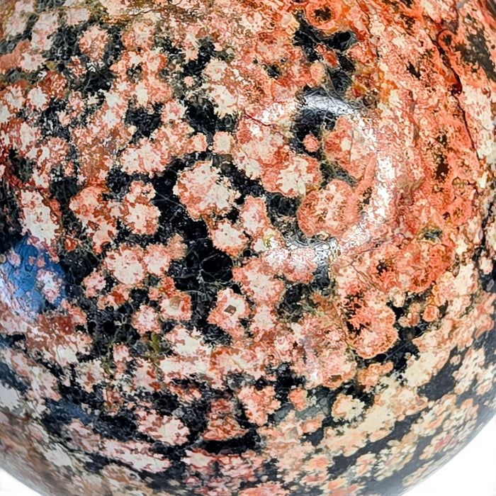 Fireworks Obsidian Sphere