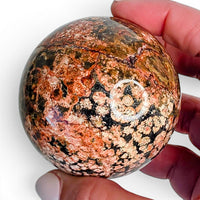Fireworks Obsidian Sphere