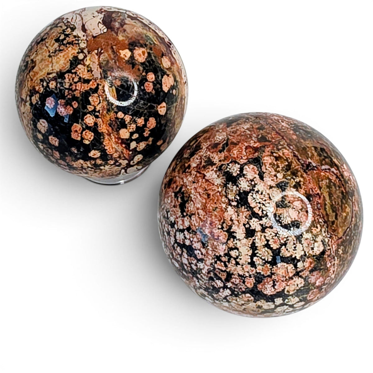 Fireworks Obsidian Sphere