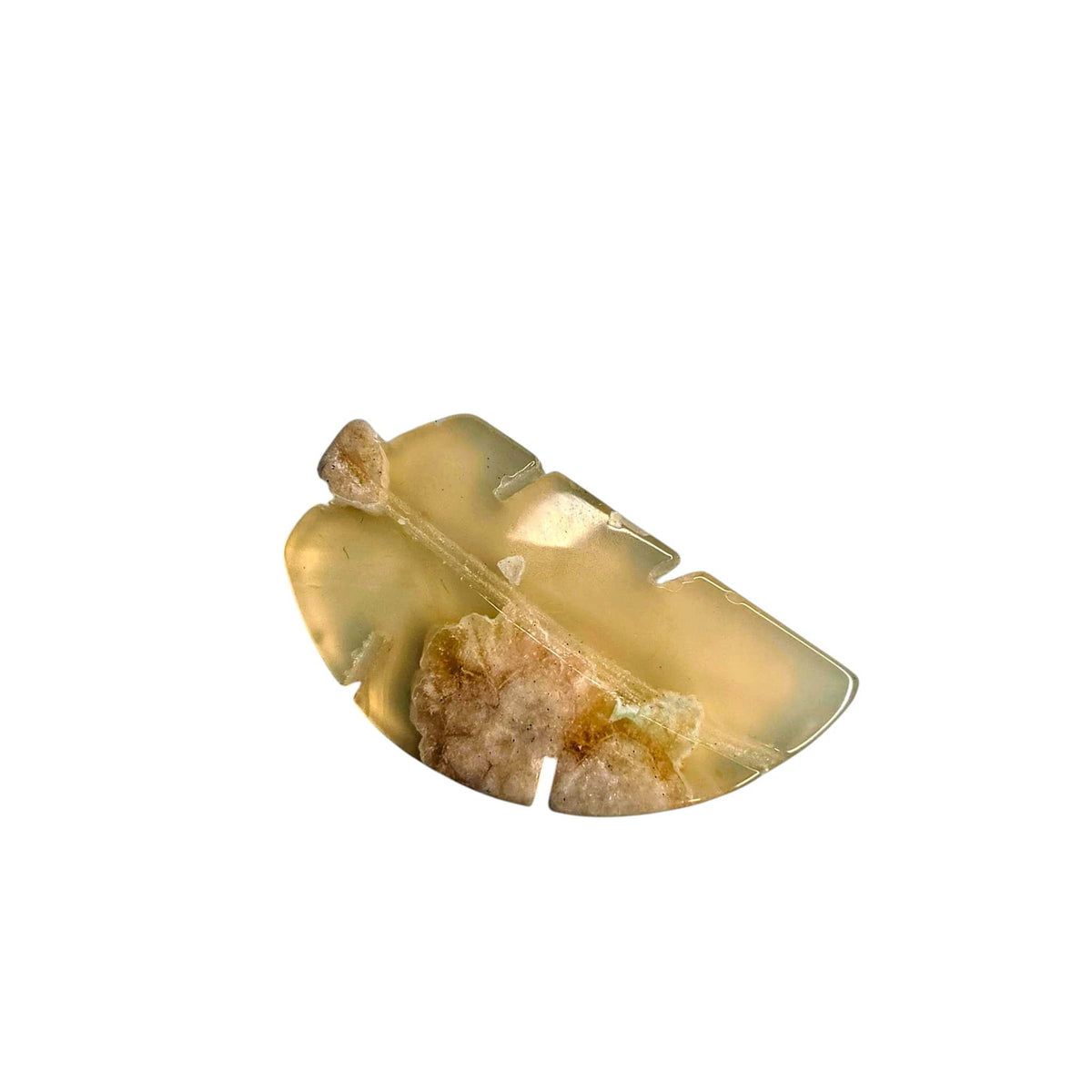 Flower Agate Leaf
