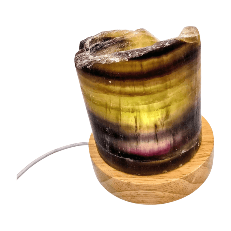 Fluorite Lamp - Large