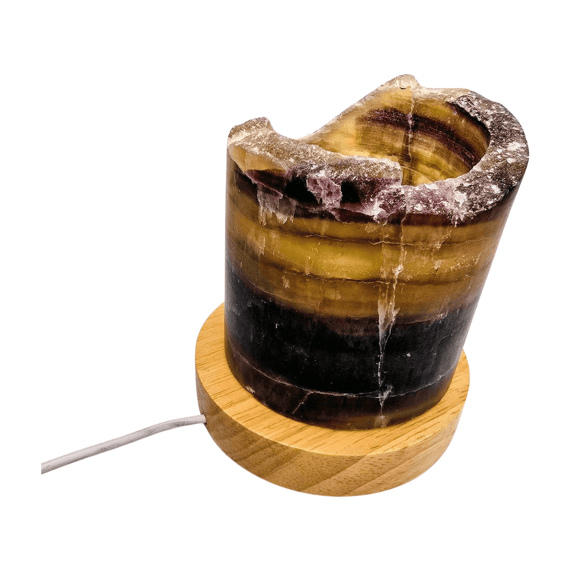 Fluorite Lamp - Large