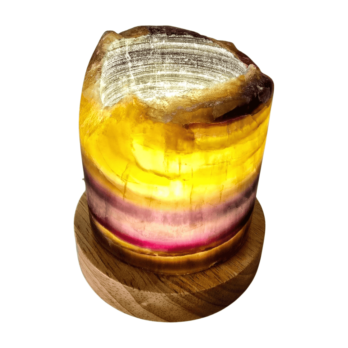 Fluorite Lamp - Large