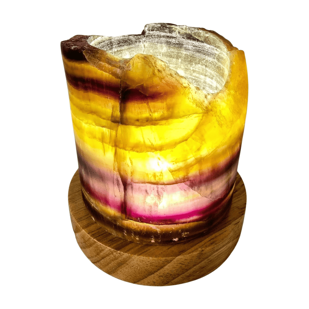 Fluorite Lamp - Large