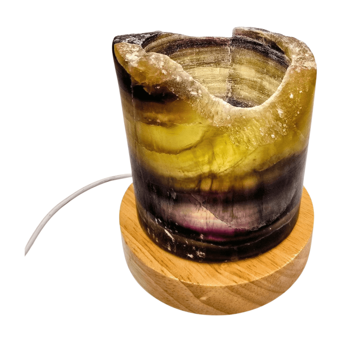 Fluorite Lamp - Large