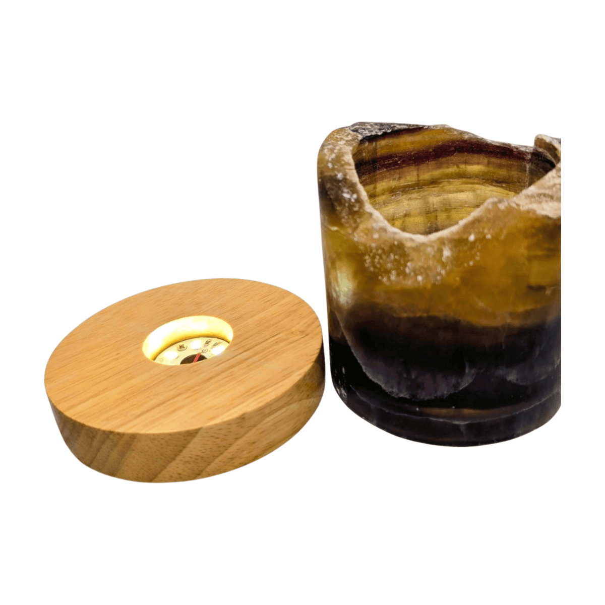 Fluorite Lamp - Large