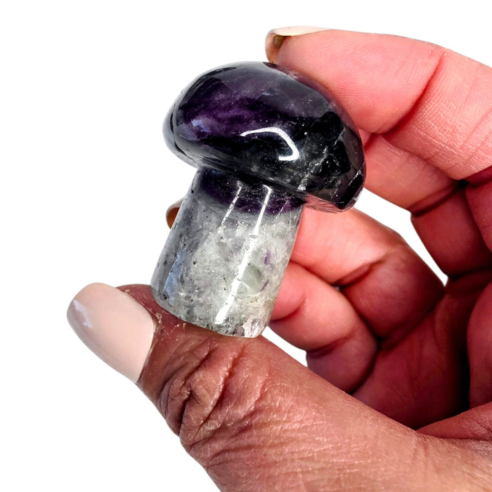 Fluorite Mushroom