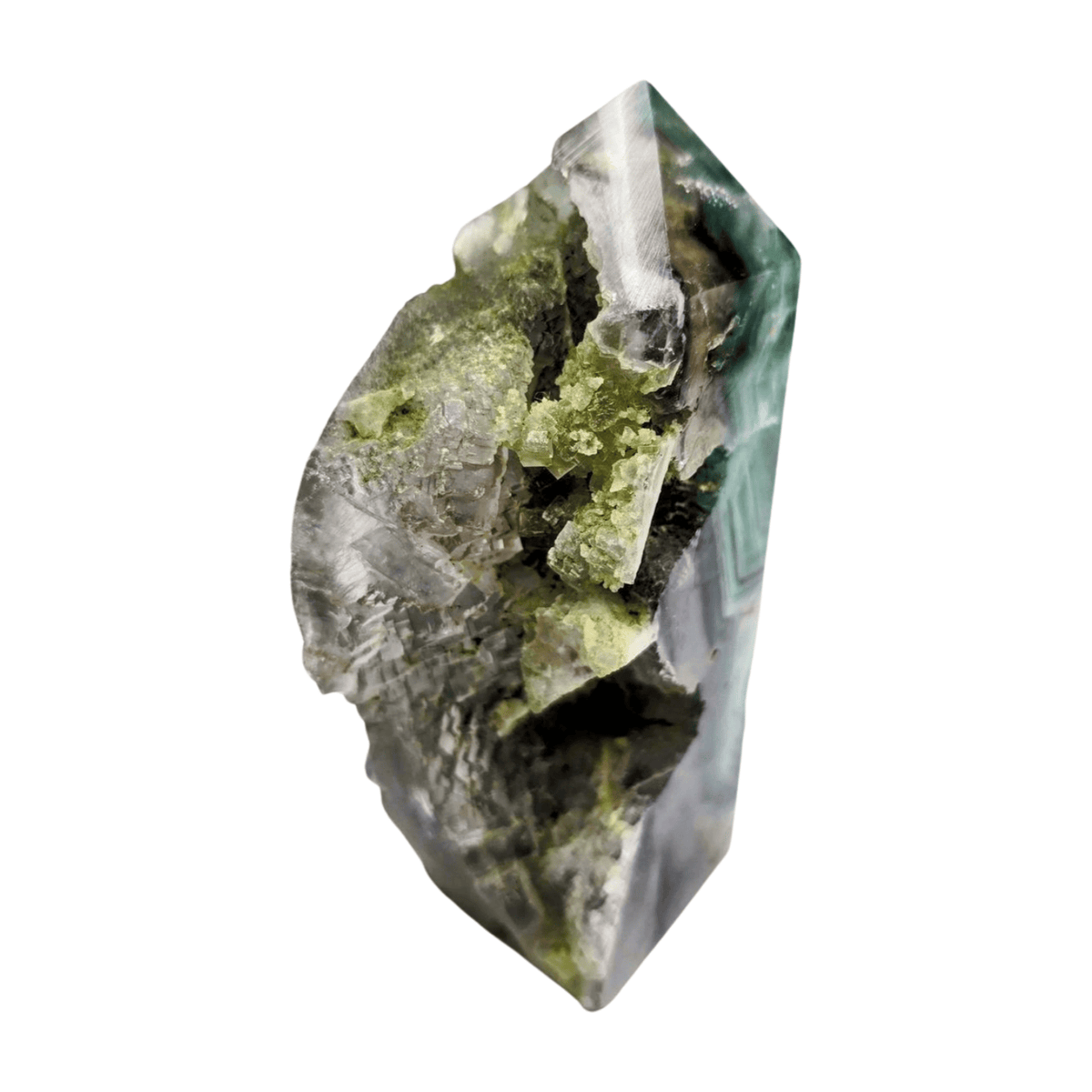 Raw Edge Fluorite Tower