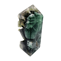 Raw Edge Fluorite Tower