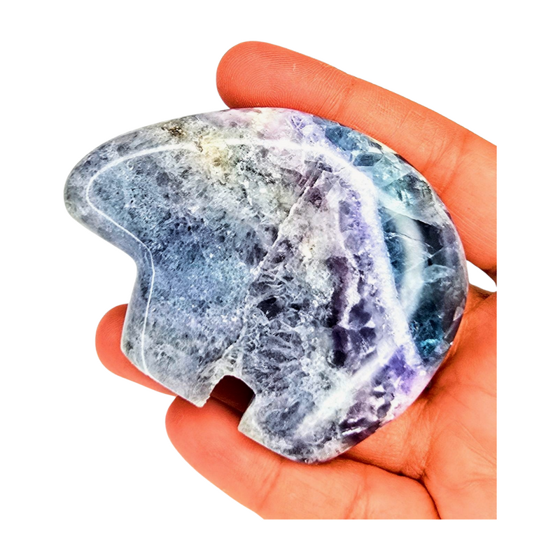 Blue Fluorite Bear - Large