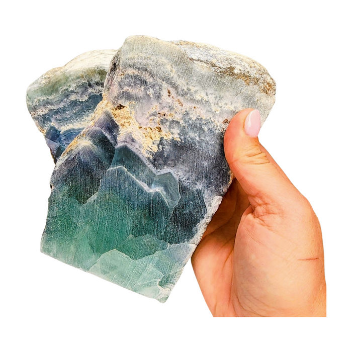 Fluorite Bookends (Set of 2)