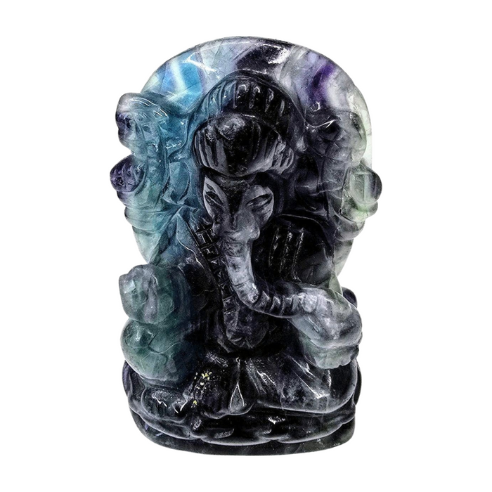 Fluorite Ganesh