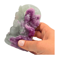 Fluorite Ganesh Size