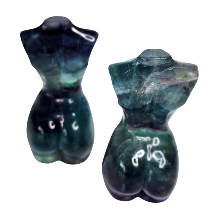 Rainbow Fluorite Goddess Body