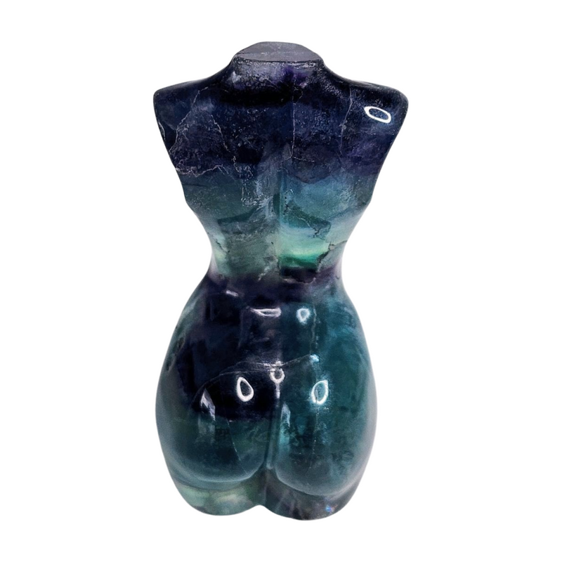 Rainbow Fluorite Goddess Body