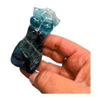 Rainbow Fluorite Goddess Body