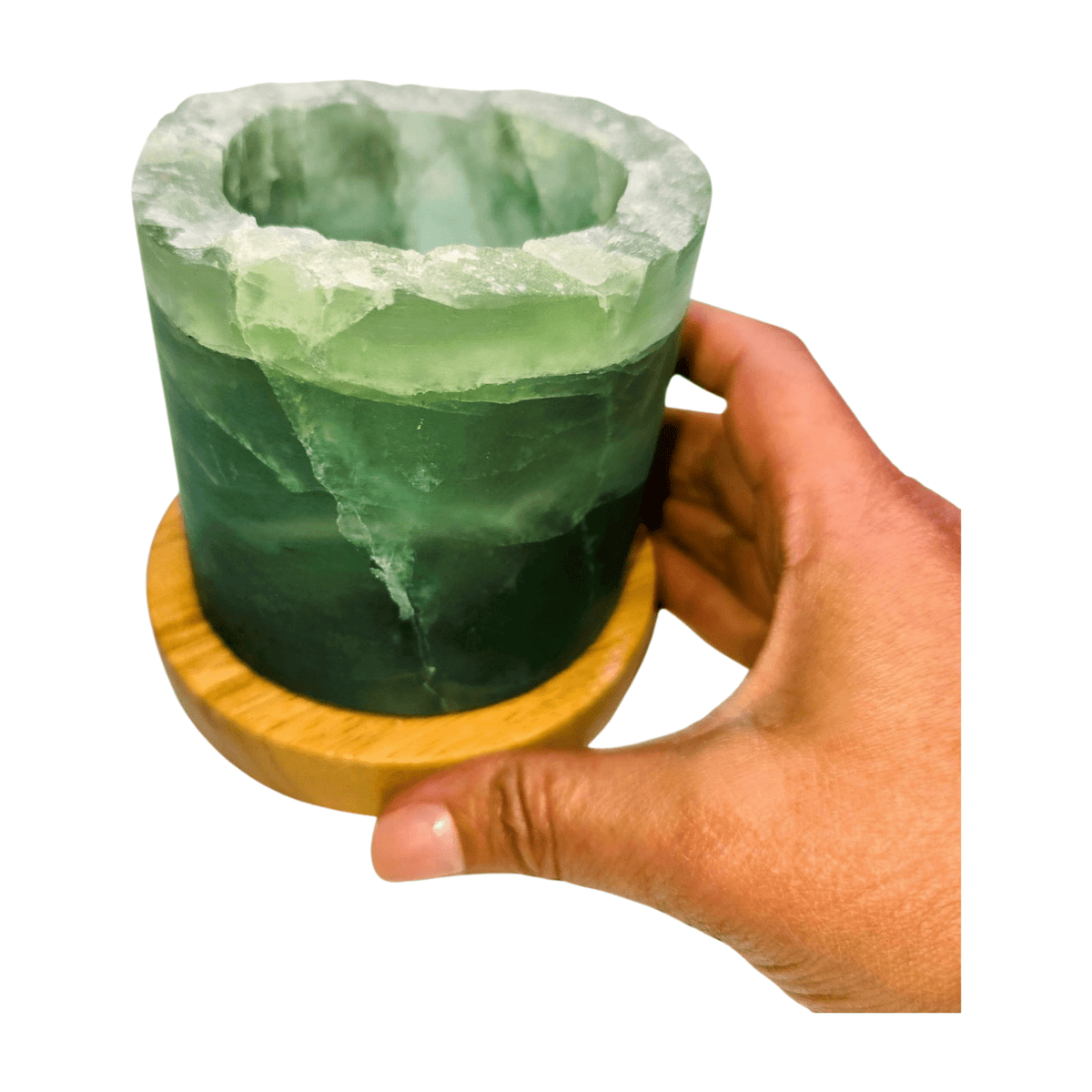 Fluorite Lamp - Large