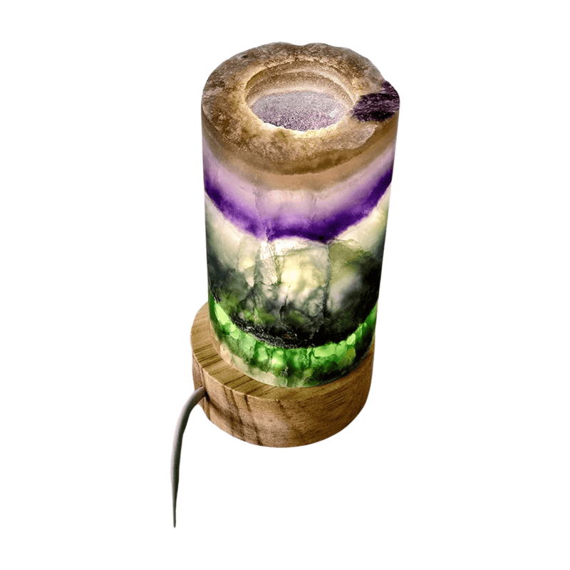 Fluorite Lamp nother Angle