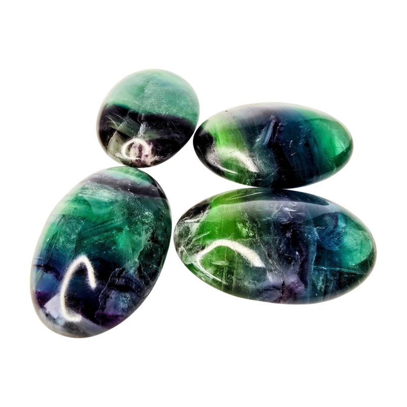 Fluorite Oval Palm Stone