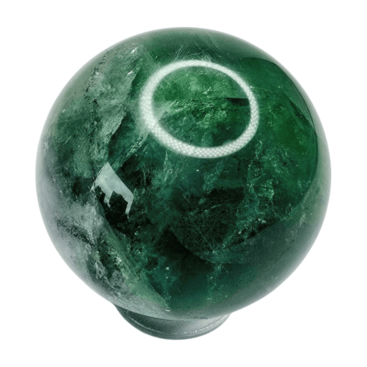 Green Fluorite Sphere