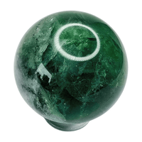 Green Fluorite Sphere