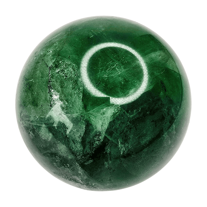 Green Fluorite Sphere