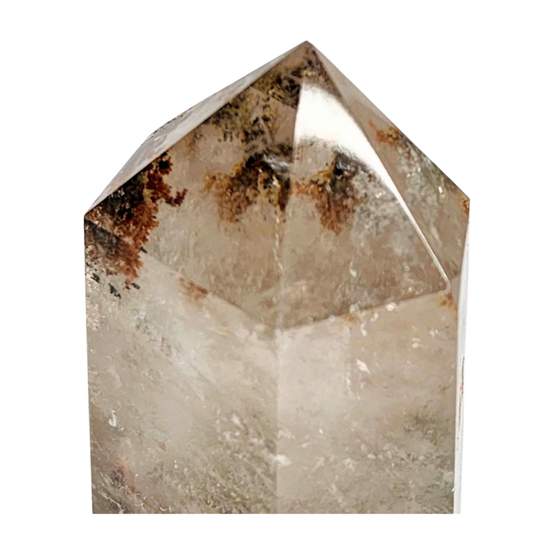 Garden Quartz (Lodalite) Tower