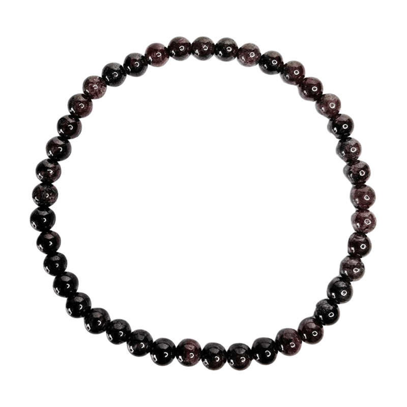 Garnet Bracelet (6mm)