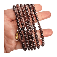 Garnet Bracelet (6mm)