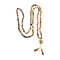 Gobi Desert Agate Mala Necklace