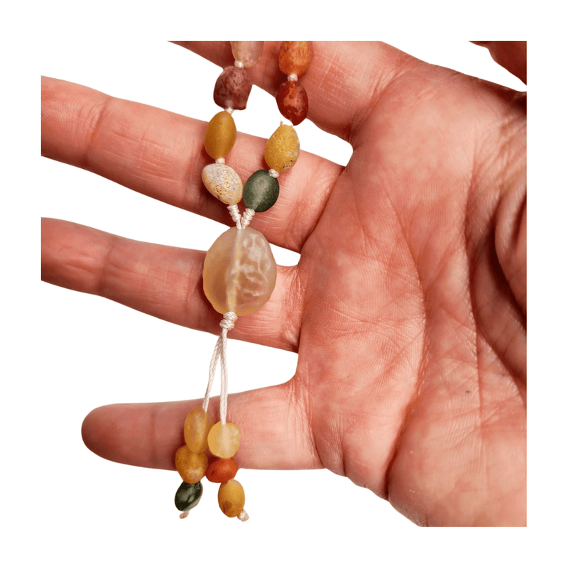 Gobi Desert Agate Mala Necklace