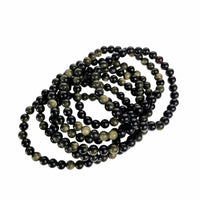 Gold Sheen Obsidian Bracelet (6mm)