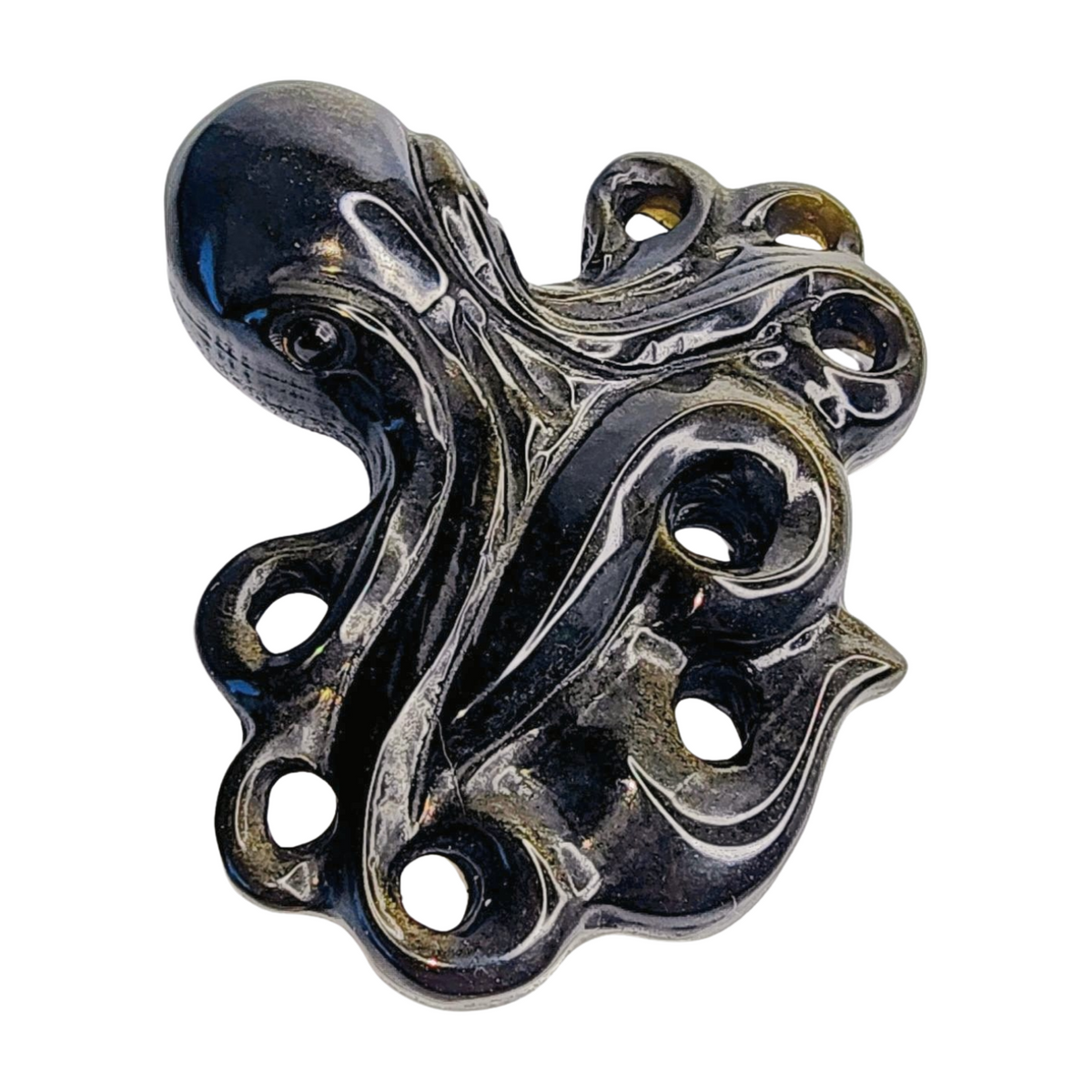 Gold Sheen Obsidian Octopus